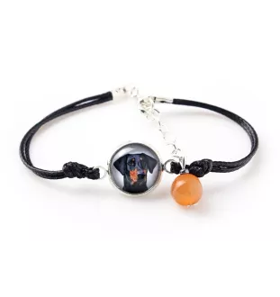 Dobermann, Dobermann Pinscher II - ensemble de bijoux avec votre photo, ensemble fait à la main, bracelet et collier de la marque Art.-Dog