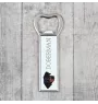 Dobermann, Doberman Pinscher, Dobie - bottle opener with a picture and inscription for beer by Art-Dog