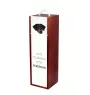 Dobermann, Doberman Pinscher, Dobie - geometric box with a picture and inscription for wine by Art-Dog