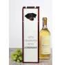 Dobermann, Doberman Pinscher, Dobie - geometric box with a picture and inscription for wine by Art-Dog