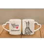 Dobermann, Dobermann Pinscher I - tasse avec chien, une tasse adorable avec une anse en forme de cœur, un cadeau universel de la marque Art-Dog