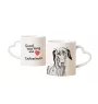 Dobermann, Doberman Pinscher, Dobie - cup with a dog, adorable cup with a heart-shaped handle, universal gift from the Art-Dog brand