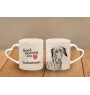 Dobermann, Doberman Pinscher, Dobie - cup with a dog, adorable cup with a heart-shaped handle, universal gift from the Art-Dog brand
