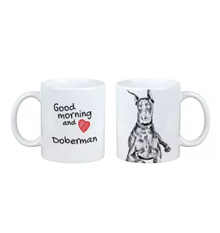 Dobermann, Dobermann Pinscher I - tasse avec chien, tasse avec photo, cadeau personnalisé de la marque Art-Dog