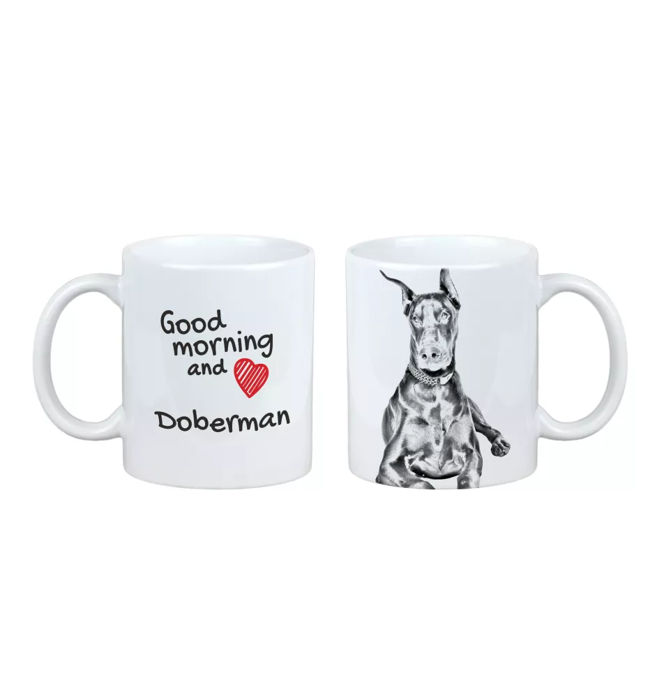 Dobermann I - Tasse mit Hund, Tasse mit Bild, personalisiertes Geschenk der Marke Art-Dog