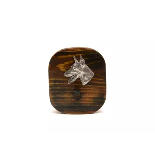 Dobermann, Dobermann Pinscher - porte-clés, porte-clés avec chien pour les médailles, crochet pour les clés de la marque Art-Dog