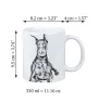 Dobermann I - Tasse mit Hund, fröhliche Tasse für Hundeliebhaber, personalisiertes Geschenk der Marke Art-Dog