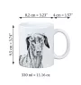 Dobermann - Tasse mit Hund, fröhliche Tasse für Hundeliebhaber, personalisiertes Geschenk der Marke Art-Dog