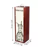 Dobermann I - Weinbox mit Hund, Alkoholbox mit Grafik, personalisierte Geschenkbox der Marke Art-Dog