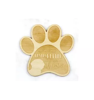 Drever, Swedish Dachsbracke, Bracke - Mug coaster, engraved coaster with dog, gift for dog lover by Art-Dog brand