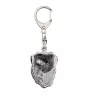 Dutch Shepherd Dog, Dutch Herder II - Silver-plated key ring with dog, handbag decoration, backpack pendant by Art-Dog brand