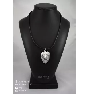Holländischer Schäferhund, Hollandse Herdershond - Halskette mit Hund, versilberter Anhänger für Hundefans, einzigartiger Schmuck der Marke Art-Dog