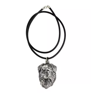 Owczarek holenderski naszyjnik posrebrzany Art-Dog