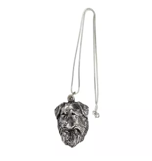 Berger hollandais II - Collier pour chien, bijoux uniques pour les fans de chiens, pendentif vipère unique de la marque Art-Dog