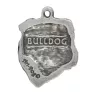 Bulldog, Bulldog anglais II - Pendentif chien argenté, décoration de sac à main, pendentif sac à dos par la marque Art-Dog