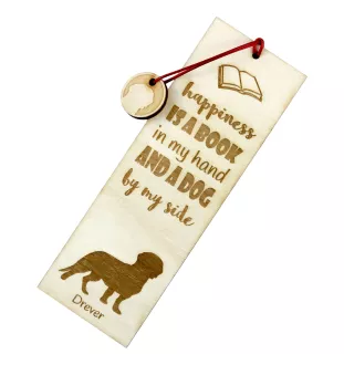 Basset suédois, Drever - marque-page pour livre avec chien, marque-page personnalisé, accessoire canin pour les lecteurs de la marque Art-Dog