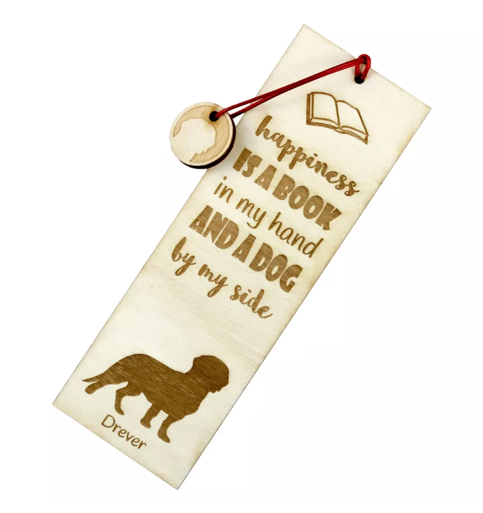 Drever zakładka do ksiązki happines Art-Dog