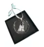 Schapendoes, Niederländischer Schapendoes - Kristallkugel mit Foto, Hundebild im Kristall, personalisierter Christbaumschmuck von Art-Dog.