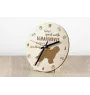 Schapendoes, Dutch Sheepdog, Nederlandse Schapendoes - clock with dog, wooden clock with engraving, personalised clock by Art-Dog