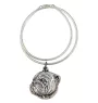 Bulldog, Bulldog anglais III - Collier pour chien, bijoux uniques pour les fans de chiens, pendentif vipère unique de la marque Art-Dog