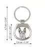 Dutch Shepherd Dog, Dutch Herder - keychain with a dog, keychain with a print, personalized pendant from the Art-Dog brand