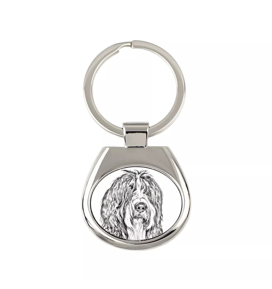 Schapendoes, Niederländischer Schapendoes - Schlüsselanhänger mit Hund, Anhänger mit Aufdruck, personalisierter Anhänger der Marke Art-Dog