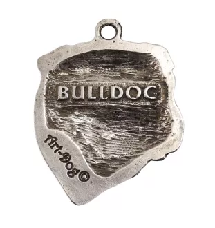 Buldog angielski naszyjnik w pudełku Art-Dog