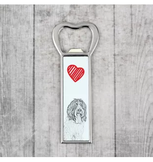 Schapendoes, Schapendoes néerlandais - ouvre-bouteille avec chien, ouvre-bouteille personnalisé pour réfrigérateur, cadeau unique pour homme de la marque Art-Dog