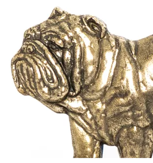 Bulldog, Bulldog anglais I - porte-clés avec chien, support en laiton pour accessoires pour chiens, élégante décoration pour le couloir de la marque Art-Dog