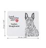 Holländischer Schäferhund, Hollandse Herdershond - Mauspad mit Druck, personalisiertes Mauspad mit Hund, einzigartiges Gadget für Büroangestellte von Art-Dog.