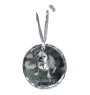 Bulldog, English Bulldog, British Bulldog - crystal bauble with a photo, dog photo in crystal, personalized Christmas tree ornament by Art-Dog brand