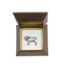 Bulldog, English Bulldog, British Bulldog I - Dog brooch in a gift box, elegant pin, lapel pin for Art-Dog brand jacket