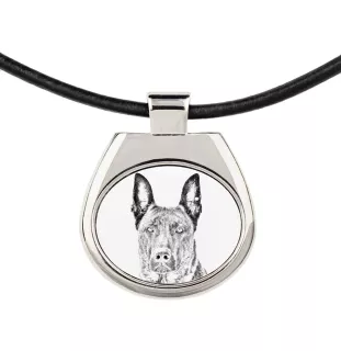 Holländischer Schäferhund, Hollandse Herdershond - Halskette mit Hund, personalisierter Anhänger mit Foto, einzigartige Halskette für Frauen und Männer von der Marke Art-Dog