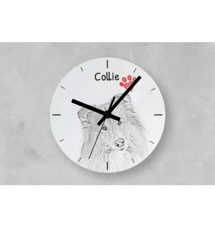 Berger hollandais - horloge murale avec chien, horloge de table avec impression, décoration personnalisée de la maison de la marque Art-Dog