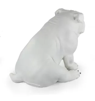 Bulldog, Englische Bulldogge II - Lebensgroße Hundestatue, Figur im Maßstab 1:1, Statue für den Garten von Art-Dog