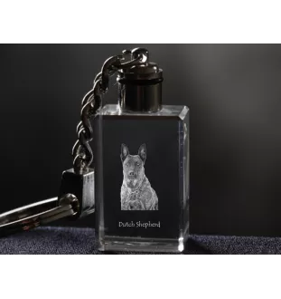 Owczarek holenderski brelok kryształowy z psem Art-Dog