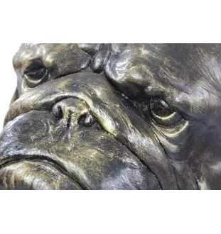 Bulldog, Englische Bulldogge I - Hundebüste, großer Hundekopf für den Garten, einzigartige Wohnzimmerdekoration der Marke Art-Dog