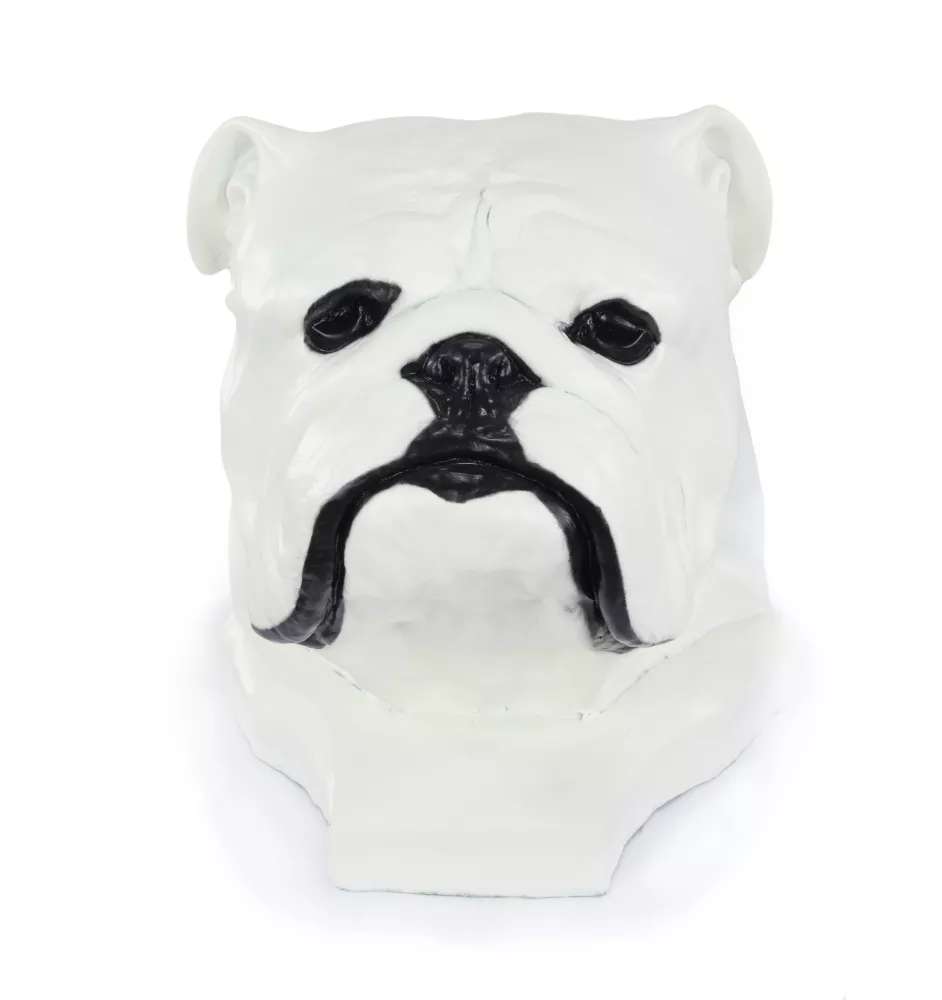 Bulldog, English Bulldog, British Bulldog II - dog bust, large dog head for the garden, unique living room decoration by Art-Dog brand