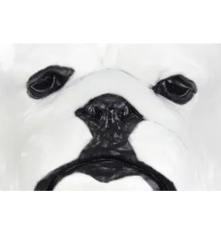 Bulldog, English Bulldog, British Bulldog II - dog bust, large dog head for the garden, unique living room decoration by Art-Dog brand