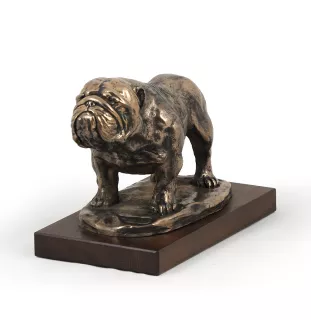 Bulldog - dog statue, figurine for office, trophy for dog show by Art-Dog brand