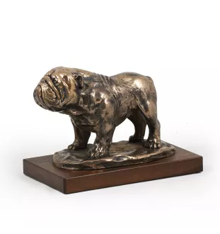Bulldog - statue de chien, figurine pour bureau, trophée pour exposition canine par la marque Art-Dog