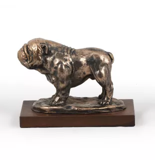 Bulldog - statue de chien, figurine pour bureau, trophée pour exposition canine par la marque Art-Dog