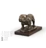 Bulldog - statue de chien, figurine pour bureau, trophée pour exposition canine par la marque Art-Dog