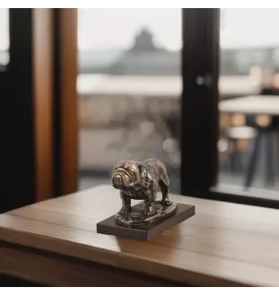Bulldog - statue de chien, figurine pour bureau, trophée pour exposition canine par la marque Art-Dog