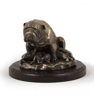 Bulldog I - dog statue, figurine for office, trophy for dog show by Art-Dog brand