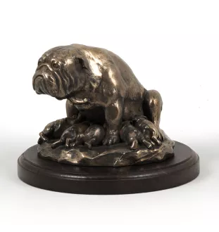 Bulldog I - statue de chien, figurine pour bureau, trophée pour exposition canine par la marque Art-Dog