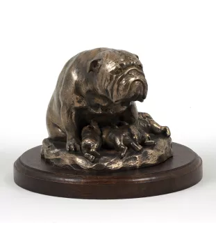 Bulldog I - statue de chien, figurine pour bureau, trophée pour exposition canine par la marque Art-Dog