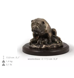 Bulldog I - statue de chien, figurine pour bureau, trophée pour exposition canine par la marque Art-Dog