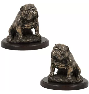 Bulldogge II - Hundestatue, Figur für Büro, Trophäe für Hundeausstellung von Art-Dog brand