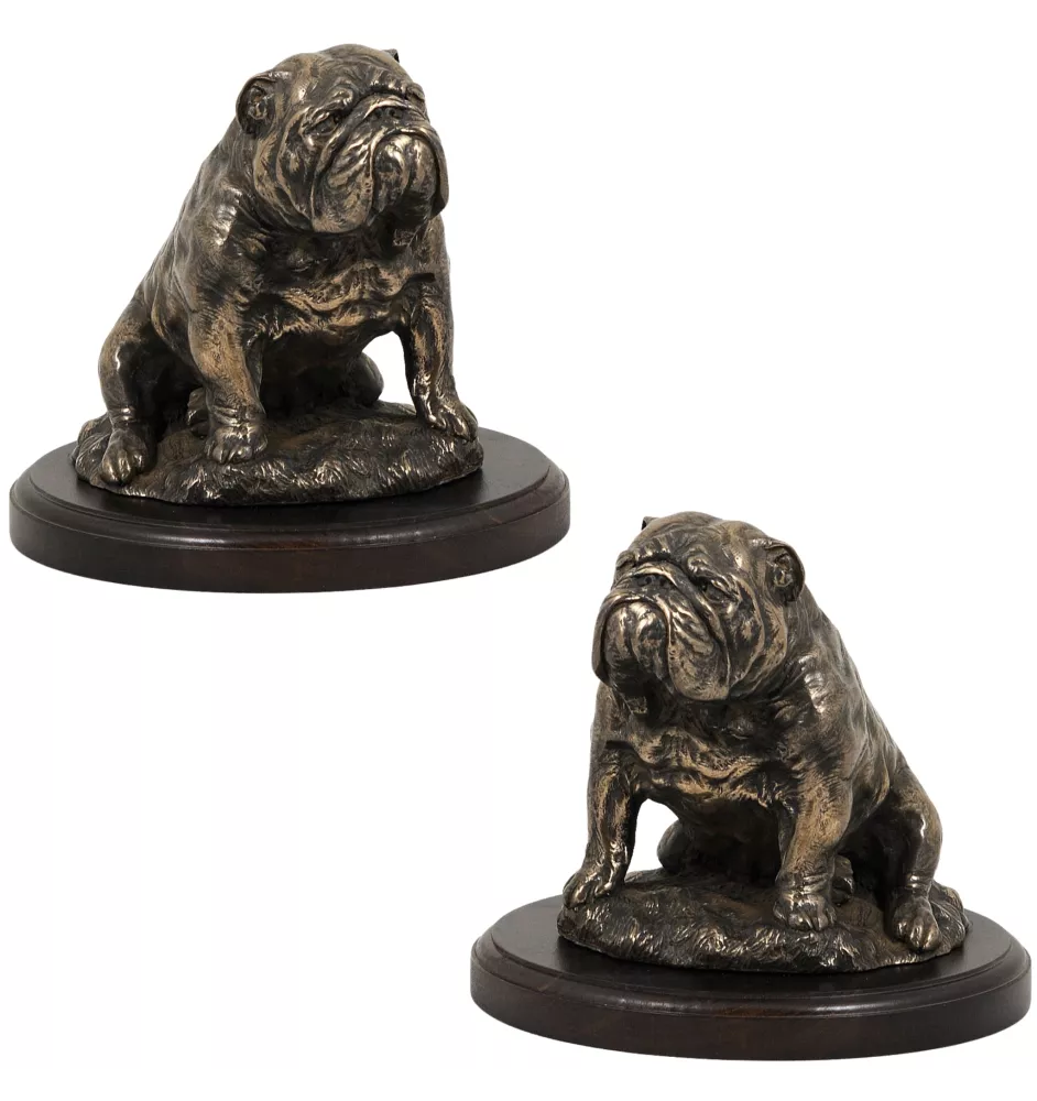 Bulldogge II - Hundestatue, Figur für Büro, Trophäe für Hundeausstellung von Art-Dog brand